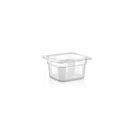 GN 1/6 100 MM PC Clear Container