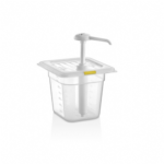 Mustard Pump Dispenser 2 Liters - Clear