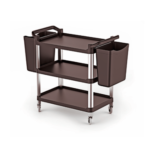 Servis arabası Qəhvəyi (qapalı)