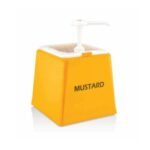 Mustard Pump Dispenser 2 Liters