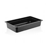 GN 1/1 100 MM PC Black Container