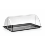 GN 1/1 Black Dome Cover PC 325x527