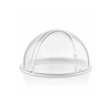 Round Revolving Dome Cover White PC 350 mm