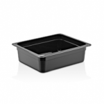GN 1/2 100 MM PC Black Container