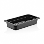 GN 1/2 65 MM PC Black Container