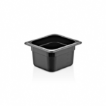 GN 1/6 100 MM PC Black Container