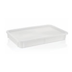 PP Pizza Dough Box Lid 600x400x75 mm