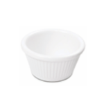 60 ML PC Begonia Sauce Cup - White